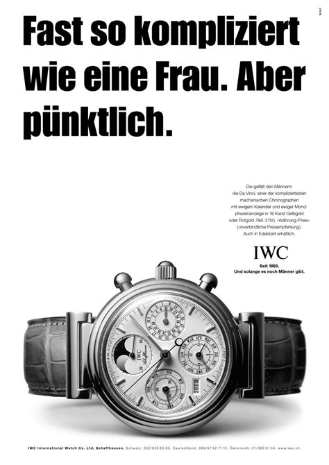 IWC Spruch .